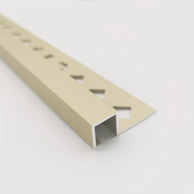 LFK-rivestimento per piastrelle in alluminio di forma quadrata bordo per piastrelle in alluminio bordo per piastrelle rivestimento angolare per piastrelle protezione del bordo