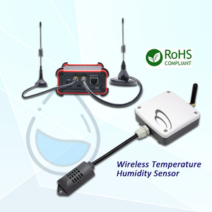 Registrador inalámbrico de temperatura y humedad de monitoreo de alta temperatura Registrador de datos de estación meteorológica - Product Image 1