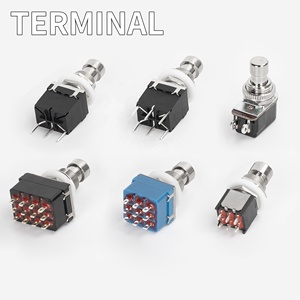 Interruttore a pedale PBS-4 serie interruttore a pedale SPST/DPDT/3PDT/4PDT pedale per chitarra con terminali PCB/saldati - Product Image 2