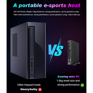 9. CPU-Gaming-Grafikkarte Gtx1650 Mini-PC-Desktop-Computer Dual Ddr4 Max 64GB H310 I3 I5 I7 I9 Nuc Ops Mini-Gaming-PC - Product Image 4