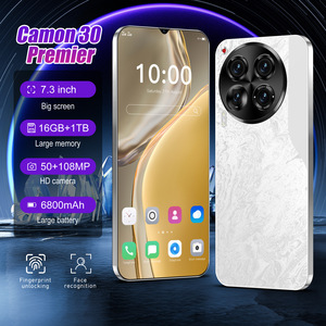 新款上市手机7.3英寸原装C30 Pro 6800毫安时16gb + 1tb 50MP + 108MP安卓手机安卓13.0 Tecno Camon 30