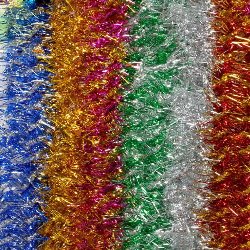 Prezzo di fabbrica Hanging Tinsel Garland Per La Decorazione Di Natale/xmas Decor/Albero di natale Ornamento