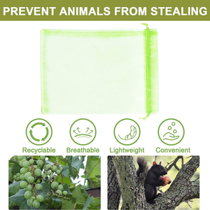 PCS Trauben Obsts chutz Garten Mesh Landwirtschaft liche Obstgarten Schädlings bekämpfung <span class=keywords><strong>Anti</strong></span> <span class=keywords><strong>Bird</strong></span> Netting Gemüse taschen