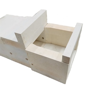 อิฐ azs ทนไฟปรับแต่งได้สำหรับเตาหลอมแก้ว - Product Image 4