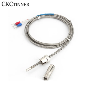 M12 K Eタイプバックルシールドワイヤー熱電対温度センサー温度コントローラー用1/2/3/4/5M 0-600 ℃ 取り外し可能なネジ - Product Image 5