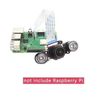 Raspberry Pi 4 modello B IR-CUT macchina fotografica 5MP visione notturna focale regolabile Fisheye interruttore automatico giorno-notte per Raspberry Pi 3B +/4B - Product Image 6