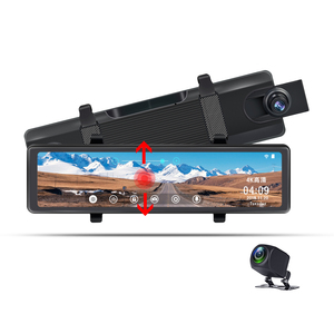 汽车DVR 4k后视镜摄像头GPS WiFi后置摄像头仪表盘凸轮录像机登记器停车监视器雷达速度警告 - Product Image 1