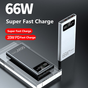 Mini 10000Mah Super Fast Charging <strong>Qc3.0</strong> <strong>Power</strong> <strong>Bank</strong> for All Mobile 66W Phone Charger Led Display <strong>Power</strong> <strong>Banks</strong> - Product Image 5
