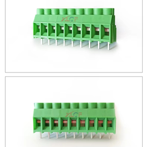 XLCF 6,35-00 Espaciado de terminales Rango de 6,35mm 30-10AWG 30A Bloque de terminales de estilo europeo - Product Image 5