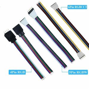 RGB Strip Controller LED Farb kabelbaum 4P/5P/6P Stecker & Buchse LED-Streifen RGBW Kabel-und Kabel baugruppe RGBCCT - Product Image 6