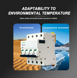 Lc60n loạt AC MCB 20A 400V 6kA ngắt mạch 1P 2P <span class=keywords><strong>3P</strong></span> 4P cho các ứng dụng công nghiệp - Product Image 4