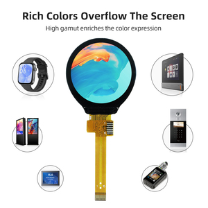 Hoch auflösendes rundes TFT-Display 1,09-Zoll-IPS-TFT-Runddisplay-240x240 Pixel, 15-polige SPI-Schnitts telle mit GC9A01-Chip - Product Image 3