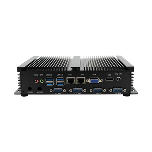 Mini PC industrial sin ventilador Win7 XP Linux 12V Caja integrada Pc Computadora Celero 1007U Computadora pequeña - Product Image 1