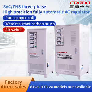 Factory Direct Sale 15KVA <strong>15000va</strong> Three-phase Pointer Display Voltage Regulator <strong>SVC</strong> 260V to 435V for Use on Machines - Product Image 2