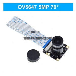 <strong>Raspberry</strong> <strong>Pi</strong> 4 Night Vision Fisheye <strong>Camera</strong> 5MP OV5647 70/95/160 Degree Focal Adjustable <strong>Camera</strong> for <strong>Raspberry</strong> <strong>Pi</strong> <strong>3</strong> Model B Plus