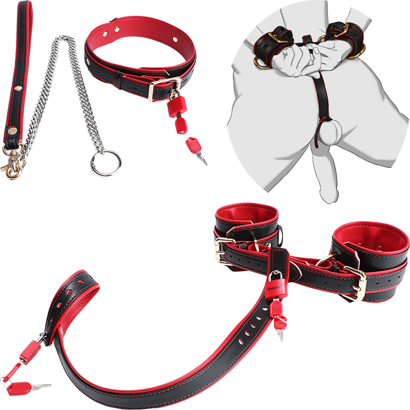 DV9001+Leather Boy Colla-Black