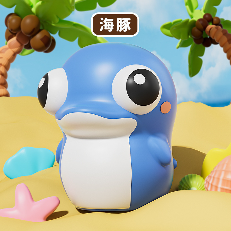 Ocean squishy toy-deep blue dolphin