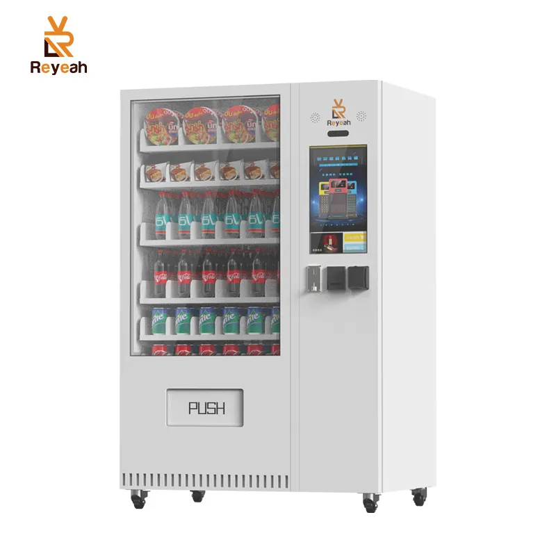 Distributore automatico combinato Self-service per bevande e alimenti