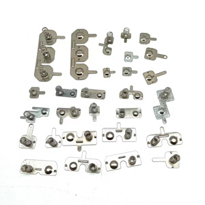 Cr2032 Coin Metal Spring Battery Holder C Battery Contact Spring Plate 9V Battery Contact Leaf Spring for Toy Car - Product Image 1
