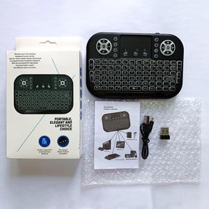 A8 Rechargeable Ergonomic 2.4G Air Mouse Touchpad Backlit Wireless <strong>Keyboard</strong> with USB Receiver for Smart TV Box Accessories - Product Image 6