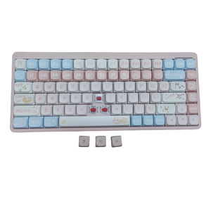 Tastiera XK31B Plus 75% compatibile con Windows e sistema Mac Gateron interruttore basso profilo Wireless tastiera meccanica - Product Image 1