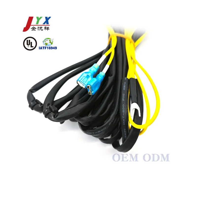 JYX ODM/OEM 2.0mm simple tête double tête terminal électronique protection de l'environnement faisceau de câbles avec UL