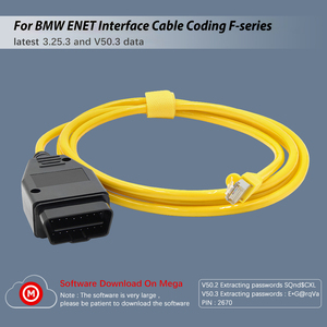 Fabrik preis ENET Kompatibel für BMW Brush Hidden Upscale Programmier linie OBD2 Ethernet ENET Kabel - Product Image 4