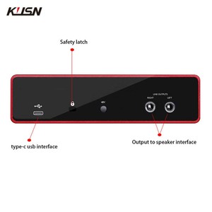 Профессиональный микшер Usb звуковая карта 2 в 2 из Live Streaming аудио интерфейс Usb Запись звуковой карты для музыкальной студии - Product Image 5