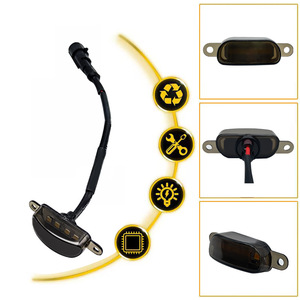 JINXIN 4-in-1 Amber LED Raptor Grille ön uyarı sinyali durumu ile aydınlatma kiti 12V kablo demeti yeni uyumlu - Product Image 2