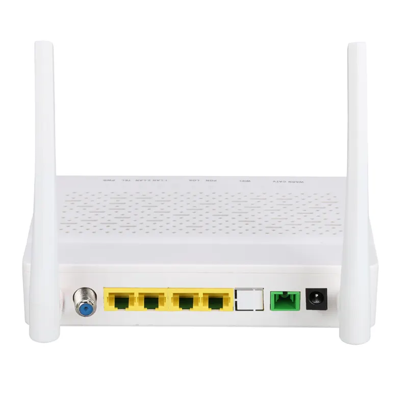 New Arrival FTTX Network Fiber Optical Equipment Modem 1GE 1FE POTS BOSA WIFI CATV OTS Compatible Epon Gpon with ZTE Router ONU