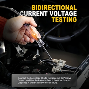Test Light Automotive 6V-12V-24V <strong>Circuit</strong> <strong>Tester</strong> Boat Battery Monitor Electrical Fuse <strong>Tester</strong> Car Electric <strong>Tester</strong> Pen for RV Truck - Product Image 5