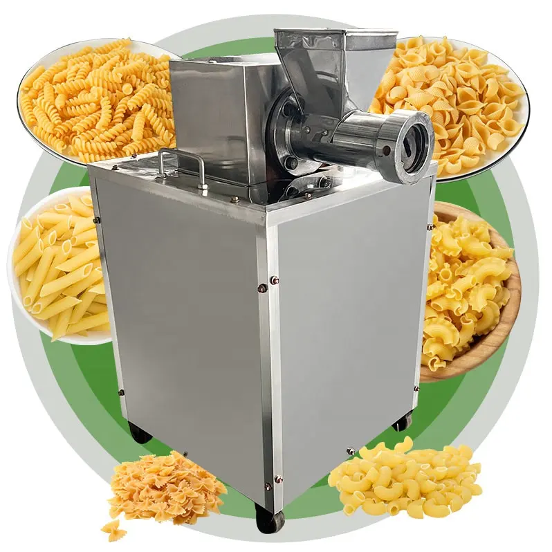 Extrusora Industrial de un solo tornillo, máquina comercial de 10 Kg/h, 100kg, macarrones, Makaroni y Pasta