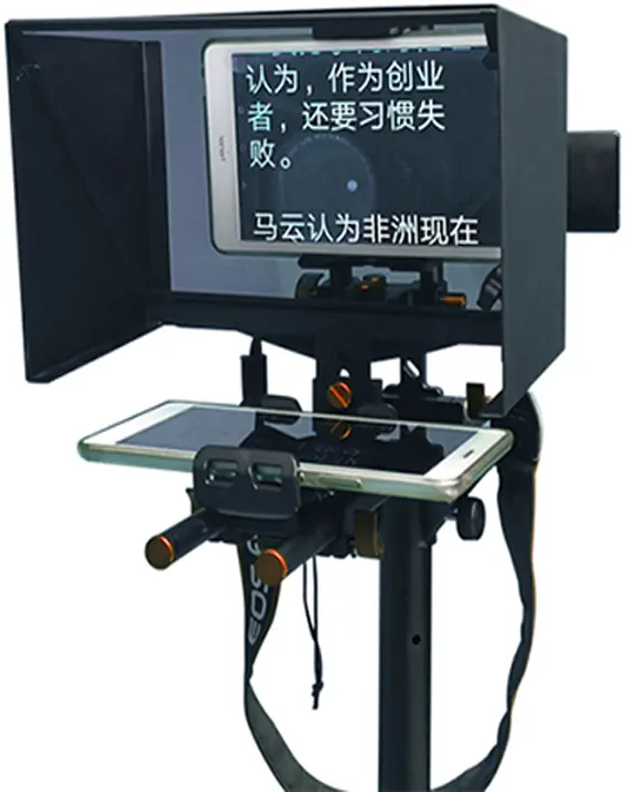 PROH-equipo de transmisión de televisión de 7-10 pulgadas, tableta teleprompter para cámara dslr, venta directa de fábrica, 320