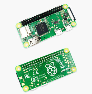 <strong>Raspberry</strong> <strong>Pi</strong> <strong>Zero</strong> WH with 1GHz 512Mb RAM Build-in WiFi with Pin Pre-soldered GPIO Headers
