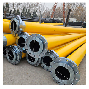 Draga de tubos de HDPE para Proyecto de dragado marino con flotadores - Product Image 1