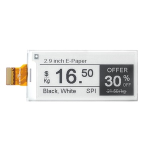 Display Raspberry pi SPI aggiornamento rapido schermo e-ink da 2.9 pollici 296x128 3s/frame - Product Image 1
