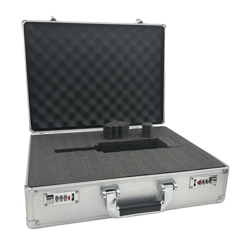 Profesional Alu personalizado metal duro DJ equipo instrumento transporte vuelo almacenamiento herramienta caja de aluminio