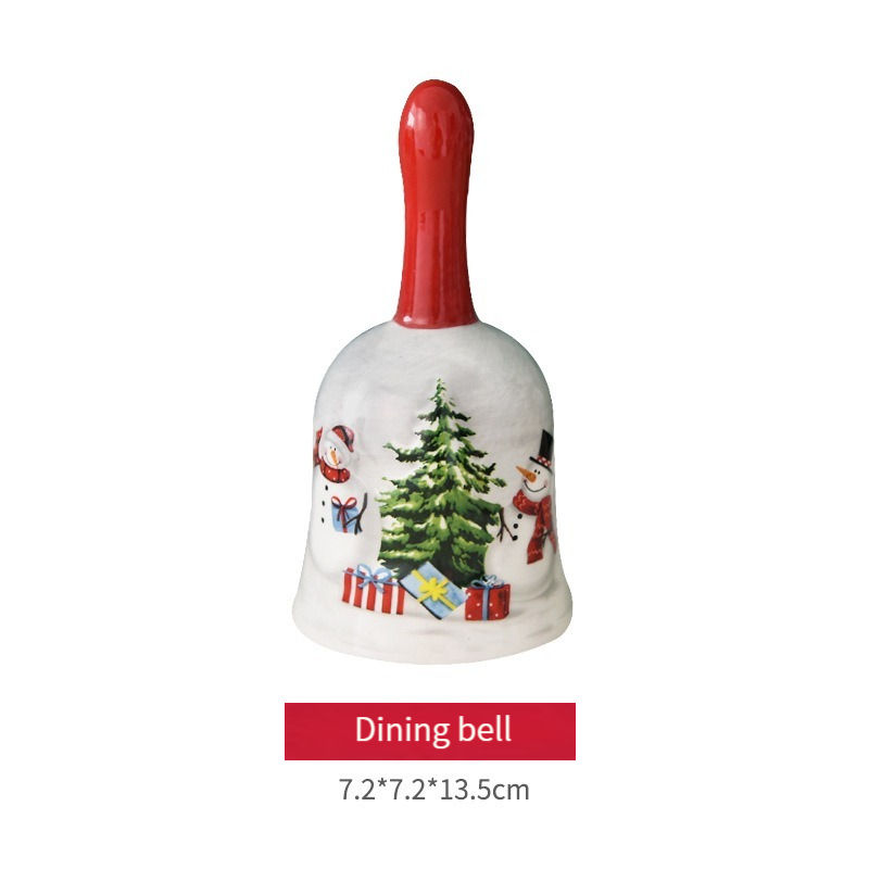 Campana de la cena-blanco