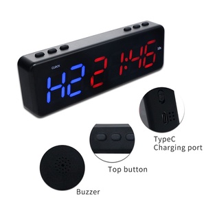 YIZHI Multiple Fitness Trainings modus Countdown Countup Digitaler Timer Benutzer definierte Fitness übung Sport Intervall Workouts Timer - Product Image 4