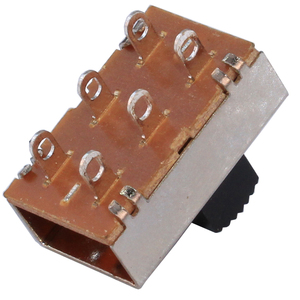 DPDT manopola alta 2 vie di alta qualità Mini Toggle PCB pannello terminale montato interruttore a scorrimento verticale per Arduino - Product Image 4