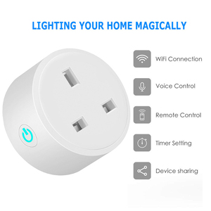 ปลั๊กไฟอัจฉริยะแบบสวิตช์16A 10A จากโรงงานรองรับ Alexa Google asisstant Home WIFI Smart Power - Product Image 6