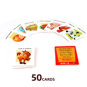 Hot <strong>Selling</strong> Children Family Party Game Table Board Educational <strong>Toy</strong> Kids Guess Who Who <strong>I</strong> Am Game Intelligence Quick Question Set - Product Image 4