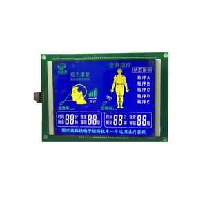 High Level VA schwarz Display LCD 7 Segment LCD-Anzeige modul mit verschiedenen Farben TN, HTN, STN , FSTN verschiedene Typen