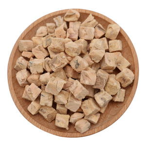All'ingrosso 85g/bottiglia di salmone atlantico liofilizzato con la pelle cruda taglio a metà pancia tratta snack cibo per cani e gatti - Product Image 5