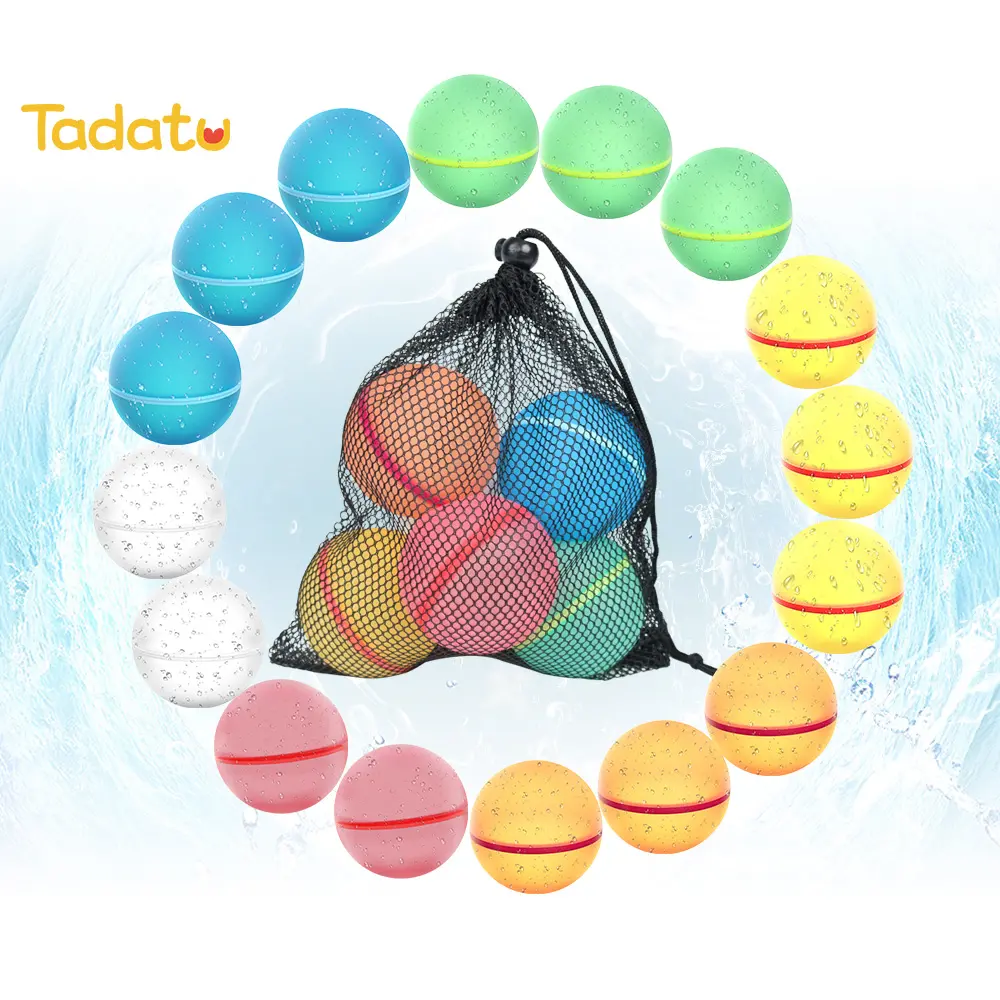 Tadatu Wieder verwendbare Wasserbomben ballons Silikon Magnetische Wasserbombe Splash Balls Wasserball ons für Kinder