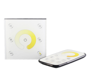 P2 + T2 blanco cálido color blanco frío cambio de temperatura CCT pared táctil LED controlador de atenuación - Product Image 1
