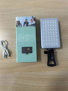 カスタムAY-96JSSR RGB充電式ポータブルリングライトスクエアLedライトSelfie ConnectフルスクリーンLed Selfie Light for Mobile - Product Image 4