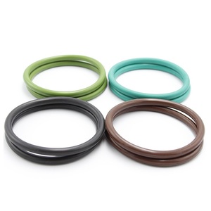 Customized High Temperature Chemical Resistance FKM Rubber Seal Manufacture <strong>Aflas</strong> Rubber O Ring for Aviation Aerospace Petroleum - Product Image 1