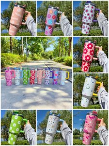 批发40盎司斯坦 * ey汽车杯定制升华品牌马克杯水瓶不锈钢吸管杯