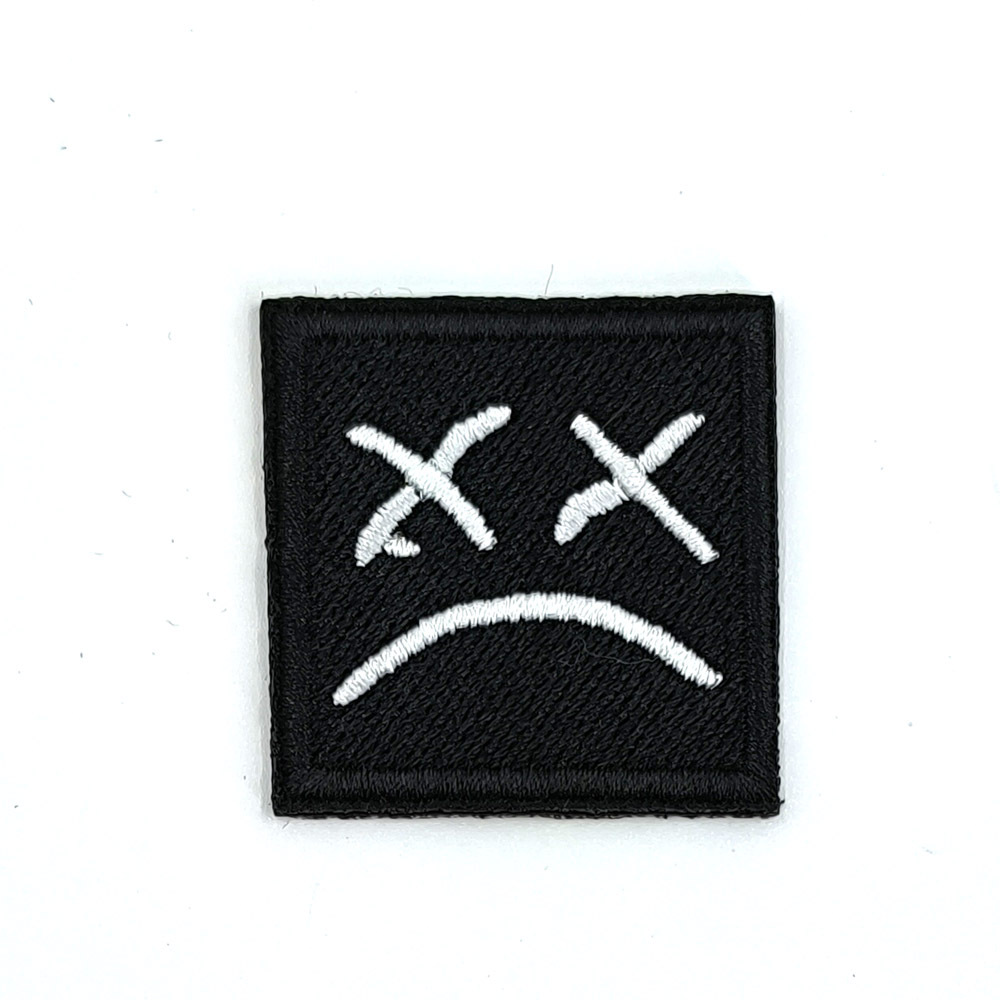 Embroidered Smile Patch